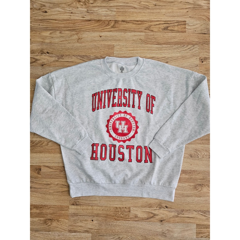 University of Houston Gameday Couture Sweatshirt Gray Size M